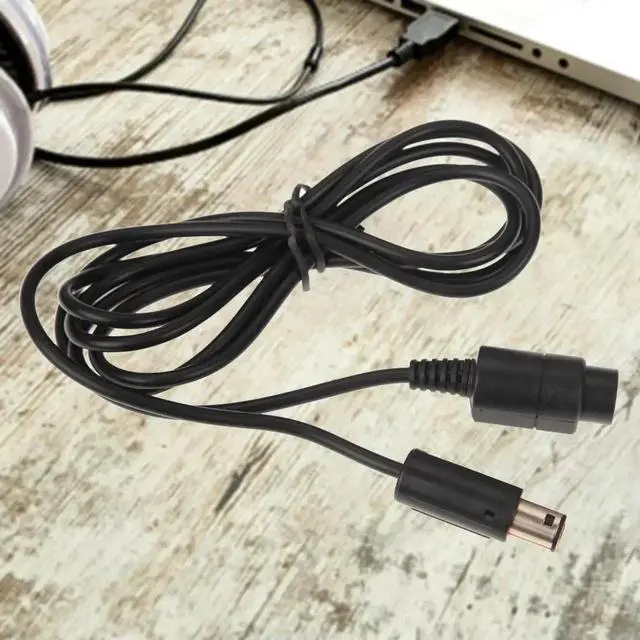 Alt view image 3 of 3 - JAENFONG 1.8m Extended Cord Wire Gamepad Line Host Game Console Gaming Accessory for Nintendo GC Controller for GameCube