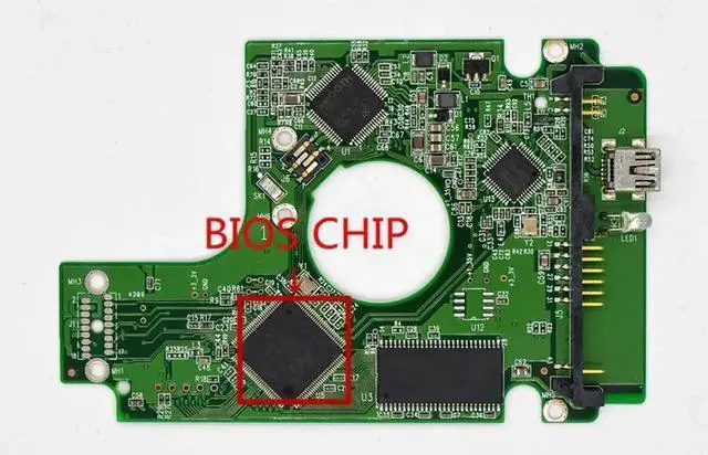 Alt view image 2 of 3 - 2060-701615-003 REV A 2060-701615-004 REV A / forWestern Digital Hard disk circuit board 2061-701615-600
