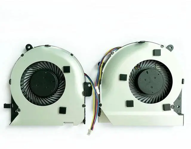 Alt view image 2 of 6 - JAENFONG CPU+GPU Cooling Fan Replacement for A.sus ROG Strix GL502VM GL502VY ZX60V FX60VM S5VM GL502VSK DC5V (Thin)