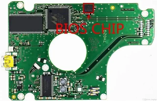 Alt view image 3 of 4 - USB 2.0 forSA notebook hard disk circuit board number: BF41-00357A S3M_329_REV.01 R00 M321HX/VP4