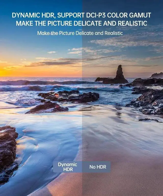 Alt view image 5 of 7 - JAENFONG 8K DisplayPort Cable 1.4, DP Cable (8K@60Hz, 2K@240Hz, 4K@144Hz, 32.4Gbps)Display Port to Display Port Cable 1.4 (DP to DP Cable) Compatible with Gaming Laptop TV PC Computer Monitor-3.3ft