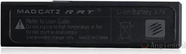 Alt view image 4 of 5 - Replacement mouse battery forSaitek MAD CATZ RAT 9 mouse gaming mouse