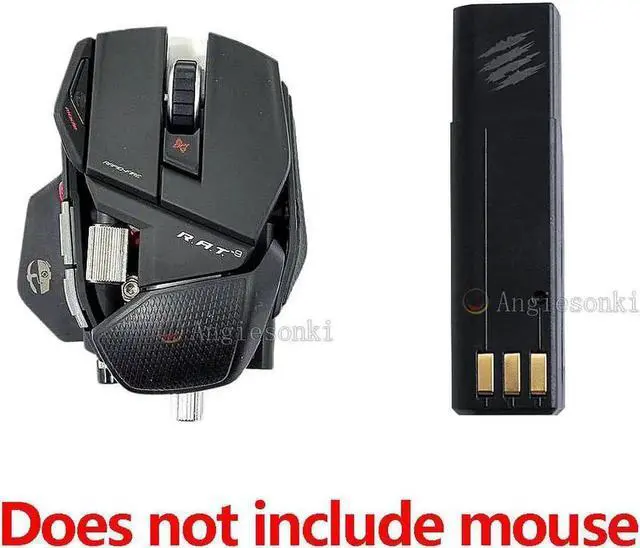 Alt view image 5 of 5 - Replacement mouse battery forSaitek MAD CATZ RAT 9 mouse gaming mouse