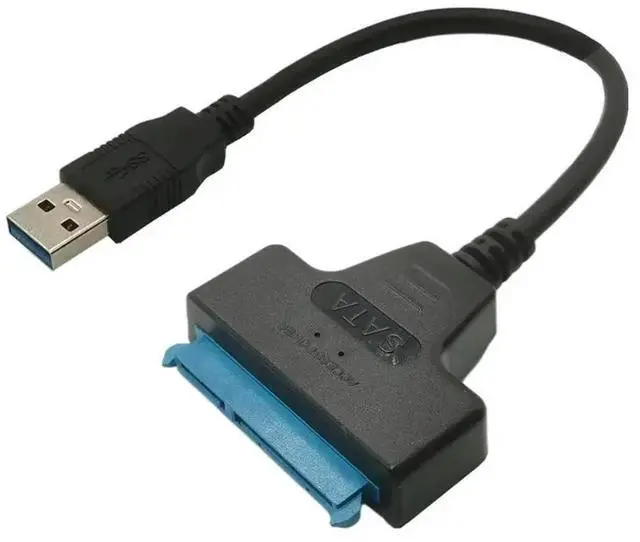 Alt view image 2 of 3 - JAENFONG USB 3.0 2.0 SATA 3 Cable Sata To USB 3.0 Adapter Up To 6 Gbps Support 2.5 Inch External HDD SSD Hard Drive 22 Pin Sata III Cable