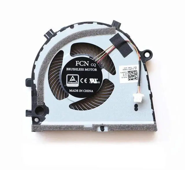 Alt view image 2 of 5 - JAENFONG New Replacement CPU + GPU Fan for D.ell G3-3579 G3-3779 G5-5587 Gaming Laptop 0GWMFV 0TJHF2