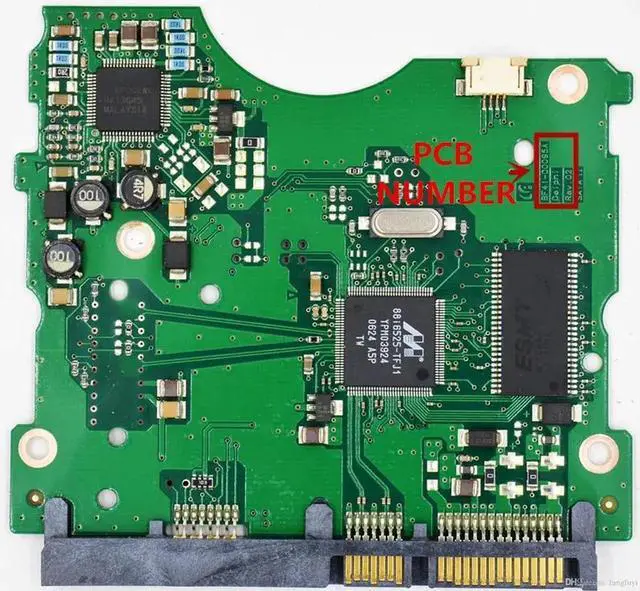 Main image of forSA Desktop hard disk circuit board number BF41-00095A Delphi Rev.02 hard drive repair data recovery HD080HJ,HD160JJ,HD160JJ,P