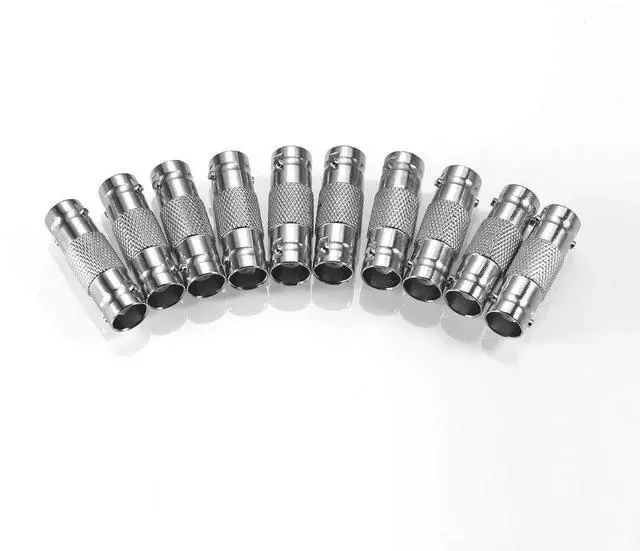 Alt view image 5 of 7 - JAENFONG 30 Pack BNC Female to BNC Female CCTV Security Camera Adapter Coupler Straight Extender Connector