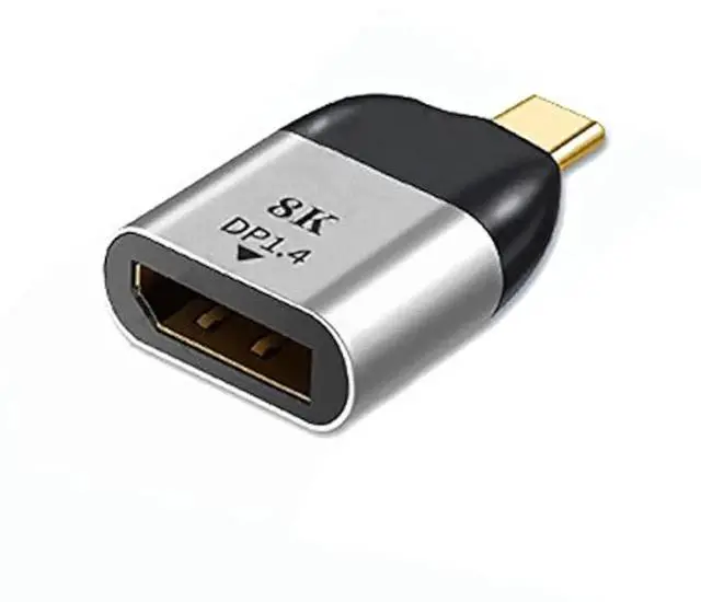 Alt view image 3 of 6 - JAENFONG USB C to DisplayPort Adapter Cable USB Type C to DP Display Port Converter 4K 60hz for Tablet Phone Laptop