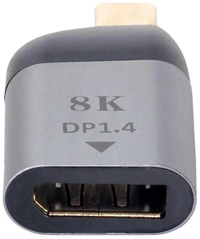Alt view image 6 of 6 - JAENFONG USB C to DisplayPort Adapter Cable USB Type C to DP Display Port Converter 4K 60hz for Tablet Phone Laptop