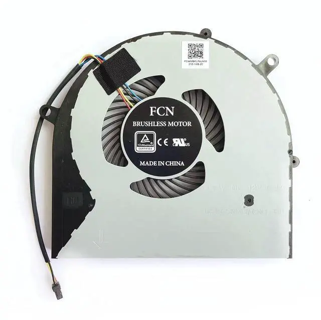 Alt view image 3 of 6 - JAENFONG CPU+GPU Cooling Fan Replacement for A-sus ROG Strix FX503 FX503VD FX503VM GL703 GL703V GL703VD GL703VM FX63V FX63VM FZ63VM FX63VM7300 FX63VM7700 DC12V DFS602212M00T FK7W DFS552012M00T FK7V