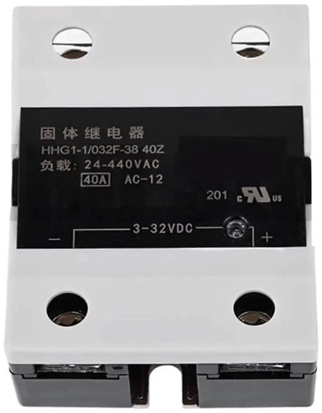 Main image of 1PCS NNG1-1/032F-38 10Z-20Z-40Z-80Z-120Z SSR-10DA/G3NB-240B-1/NJG2-SDA032 Solid State Relay(HHG1-1-032F-38 40A)