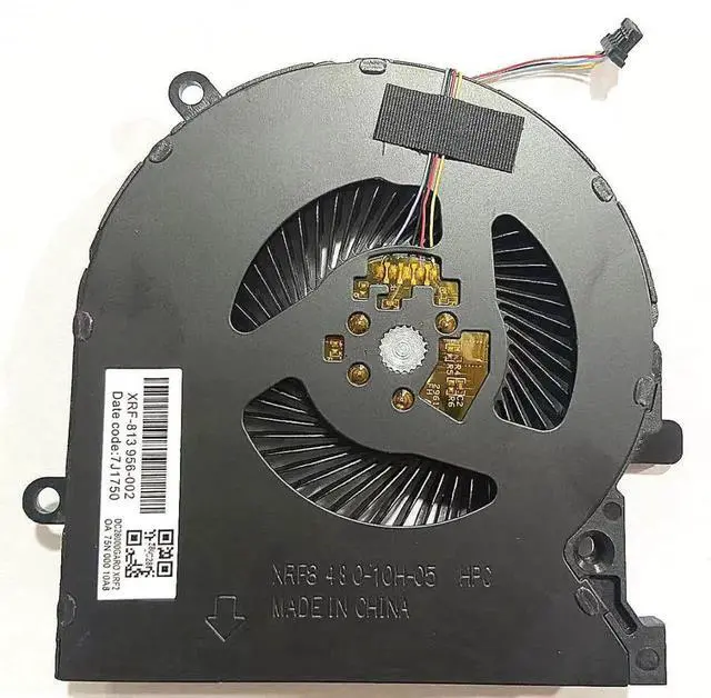 Alt view image 4 of 6 - JAENFONG New CPU+GPU Cooling Fan Replacement for HP Omen 15-EN 15-EK 15-EK0023DX 15-EK0020CA 15-EK0013DX 15-EK0008CA TPN-Q236 TPN-Q238 ND8CC02-19J23 M04215-001 ND8CC02-19J22 M04216-001 12V