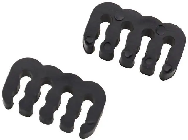 Alt view image 4 of 4 - JAENFONG 24PCS Computer Wire Harness Comb Wire Harness Comb 18AWG Wire Clip 24 pins x 4 8 pins x 12 6 pins x 8 for Computer Wire Harnessing Manage Wires Black