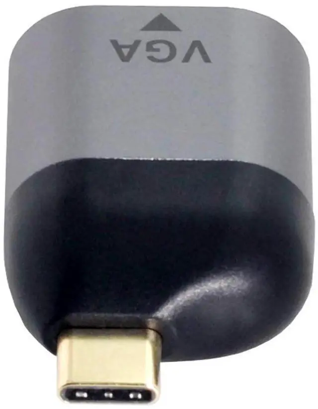 Alt view image 6 of 7 - JAENFONG USB C to VGA Adapter VGA to USB Type C Cable Monitor Adapter for Tablet Phone Laptop 1080p 60hz