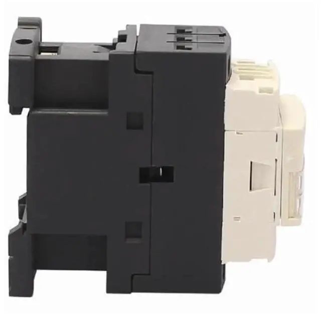 Alt view image 3 of 4 - Three-Phase AC Contactor LC1-D12 220VAC Magnetic Contactor for Electrical Elevator Din Rail Mounting