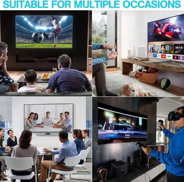 Alt view image 3 of 7 - JAENFONG USB C to DisplayPort 1.4 8K 1.8M Cable with USB-C PD 8K@60Hz 4K@144Hz Converter Thunderbolt 3 to DisplayPort Adapter Compatible with New MacBook Pro 2019 2020