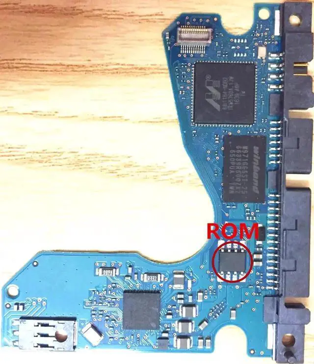 Alt view image 3 of 3 - forSeagate hard disk circuit board / Board Number: 100799274 REVA , 7414 , 9276 / ST1000LM035 , ST2000LM007 , ST500LM030