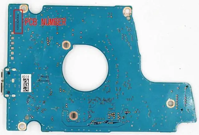 Alt view image 3 of 3 - G003250A USB 3.0 Hard Driver PCB Board HDD PCB / MQ01ABC150, MQ01ABC100, MQ01UBD050 / G003250A