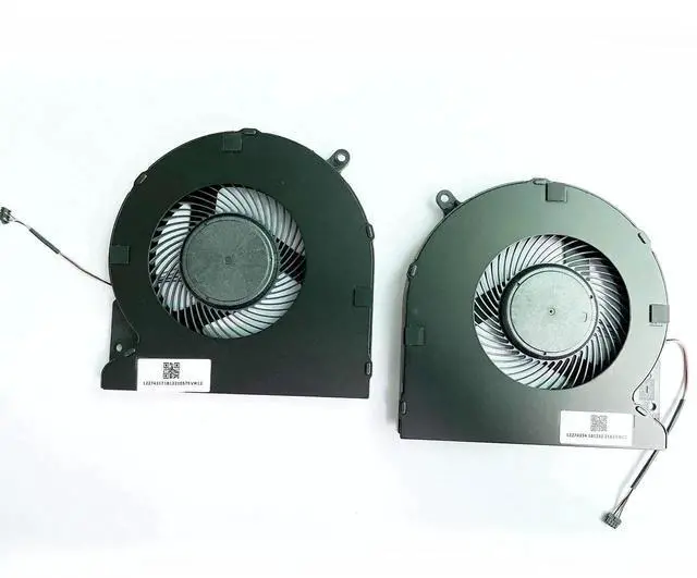 Alt view image 2 of 6 - JAENFONG CPU+GPU Cooling Fan Replacement for R.azer RZ09-0238 RZ09-02385E92 RZ09-02386E91 RZ09-02386E52-R3U1 R3B1 RZ09-0288 RZ09-0301 Series DFS2004051POT FKRD DFS561405PLOT FKRF