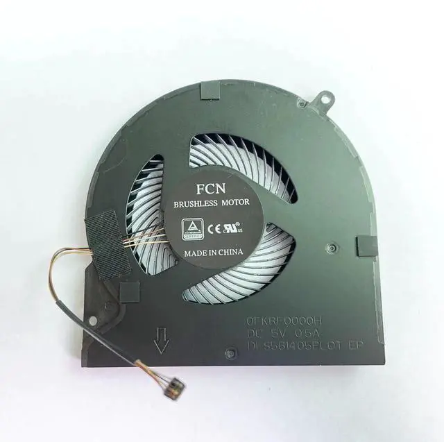 Alt view image 4 of 6 - JAENFONG CPU+GPU Cooling Fan Replacement for R.azer RZ09-0238 RZ09-02385E92 RZ09-02386E91 RZ09-02386E52-R3U1 R3B1 RZ09-0288 RZ09-0301 Series DFS2004051POT FKRD DFS561405PLOT FKRF