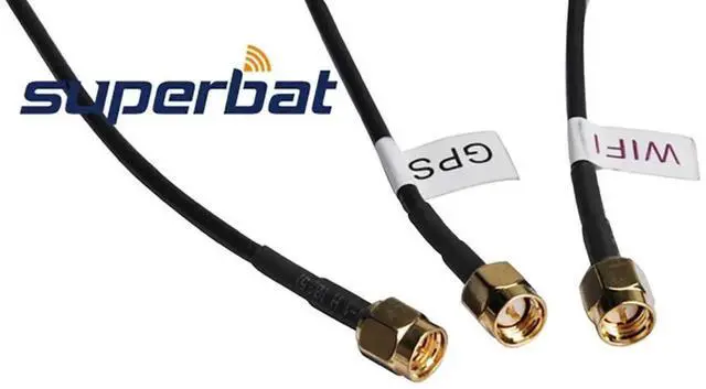 Alt view image 3 of 3 - Aerial Signal Booster Antenna Multi-band GPS Wifi Iridium with Three SMA Male Connectors for Enhanced Wireless Receptio