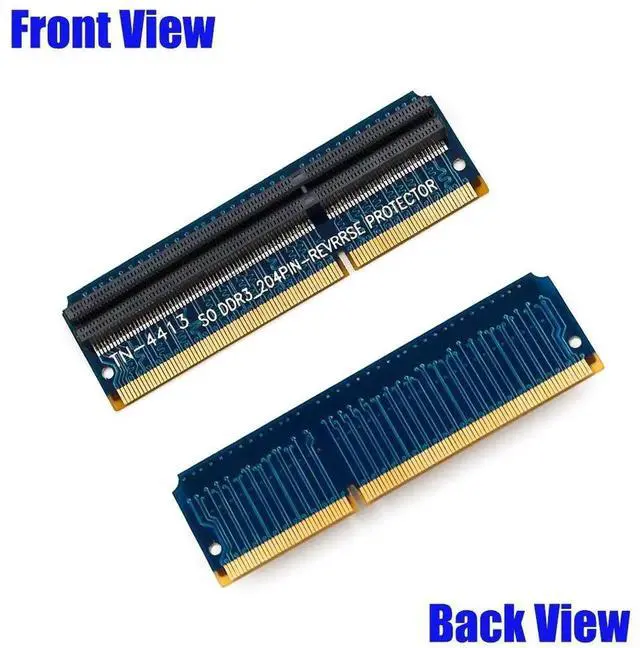 Alt view image 5 of 5 - JAENFONG SO-DIMM 204PIN DDR3 memory Test Protection Adapter TN4413/TN4412 for RVS/STD 204Pin Slot Notebook PC (RVS)