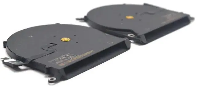 Alt view image 3 of 5 - JAENFONG Replacement CPU Cooling Fan Left and Right Set Compatible for 15" MacBook Pro A1398 2013 2014 2015 Series, Compatible Part Number KDB06105HCA03AEL KD06105HCA04AEM