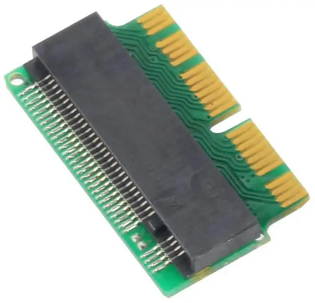 Alt view image 6 of 6 - JAENFONG M.2 NGFF NVME SSD Adapter Card M Key M.2 PCIe X4 NGFF AHCI 2280 SSD 12 16Pin Adapter Card for MacBook Air 2013 2014 2015 A1465 A1466 Mac Pro A1398 A1502