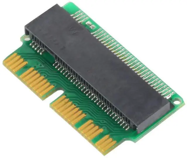 Alt view image 2 of 6 - JAENFONG M.2 NGFF NVME SSD Adapter Card M Key M.2 PCIe X4 NGFF AHCI 2280 SSD 12 16Pin Adapter Card for MacBook Air 2013 2014 2015 A1465 A1466 Mac Pro A1398 A1502