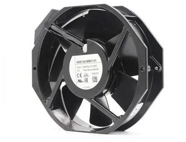 Alt view image 2 of 4 - JAENFONG New AC Axial Compact Fan For W2E142-BB01-01 7056ES 230V 27/28W 172*150*38MM