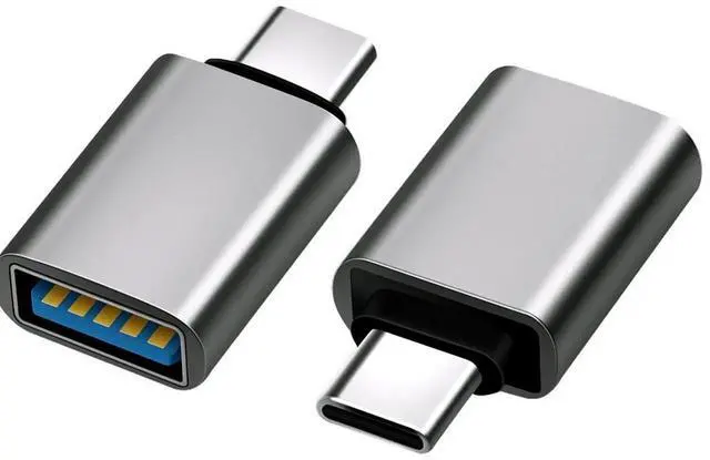 Main image of JAENFONG USB C to USB Adapter 3.1 Gen 2, 10Gbps USB to USB C Adapter, USB-C Male to USB 3.0 A Female USB 3.2 Type C OTG Converter for MacBook pro Laptop PC iMac iPad air