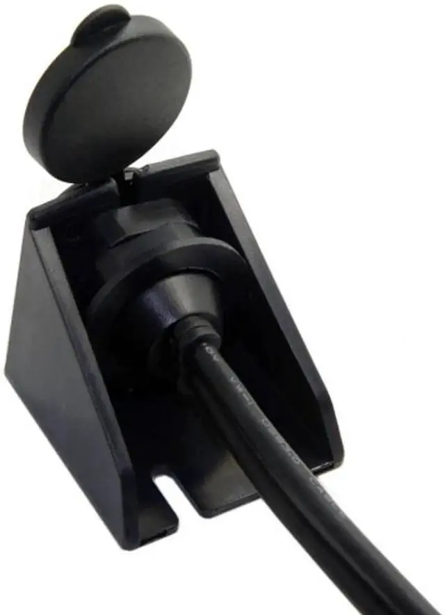 Alt view image 2 of 7 - 1m Waterproof Dual USB 3.0 Extension AUX Flush Mount Car Mount Extension Cable for Dashboard Panel U3-383-2P-1.0M