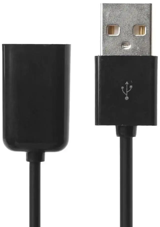 Alt view image 2 of 3 - JAENFONG 200cm USB 2.0 A Male to A Female Data Sync Black Charger Extension Cable Cord USB Cable for PC Laptop Keyboard