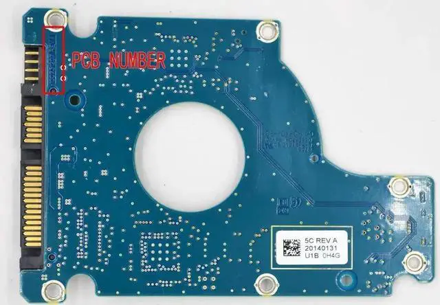 Alt view image 3 of 3 - forSeagate HDD PCB Logic Board/ 100731207 REV A / 5C REV.A / 1.5TB , 5400rpm , 32M /ST1500LM006