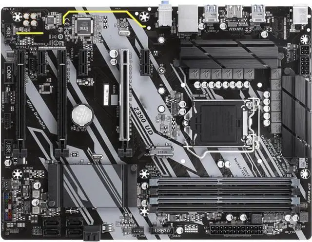 Alt view image 3 of 4 - Fit forGigabyte GA Z390 UD Motherboard LGA 1151 Z390 Desktop Mainboard M.2 Nvme PCI-E X16 Gaming Motherboard