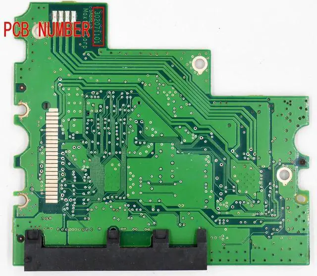 Main image of forMaxtor Desktop forSATA Hard disk circuit board BOARD NUMBER: 302071101 / MAIN CONTROLLER IC : 040125400
