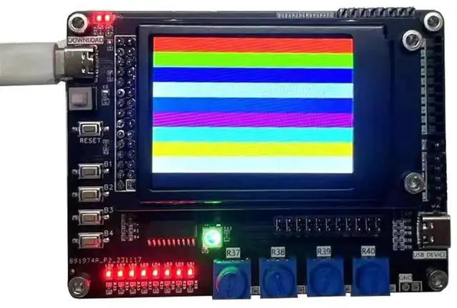 Alt view image 4 of 7 - JAENFONG STM32G431 IoT Development Board CT117E-M4 with 2.4 Inch LCD Display Module Built-in Game Code