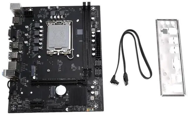 Main image of JAENFONG H610S4 M4 Desktop Computer Motherboard DDR4 Memory LGA1700 CPU I5 12400F/12100 RTL8111G/H 1000mbps LAN