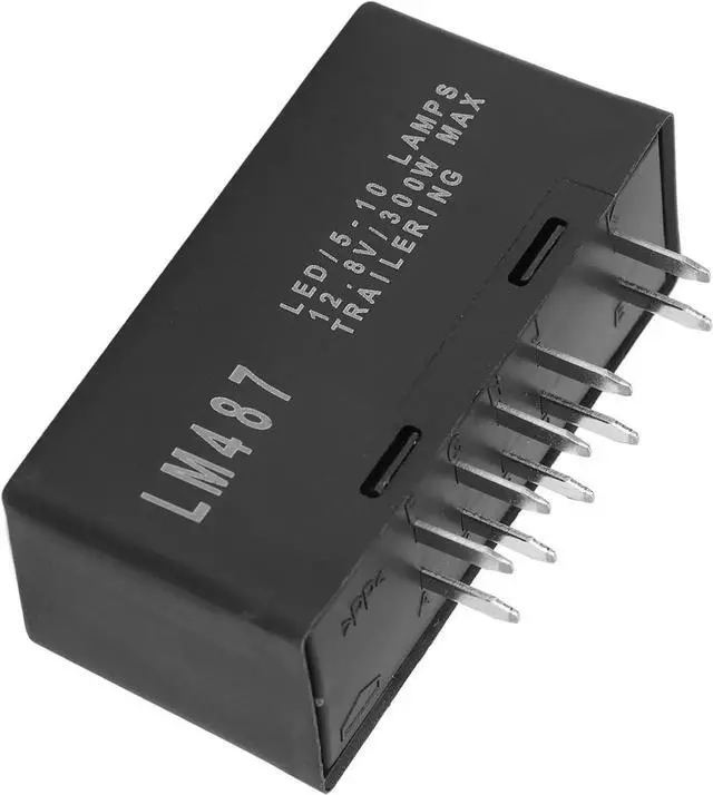 Alt view image 5 of 6 - 10Pin LM487 Hazard Warning Turn Signal LED Flasher Relay 10383321 Replacement for Silverado 1500 1500HD 2500HD 3500 2003-2006