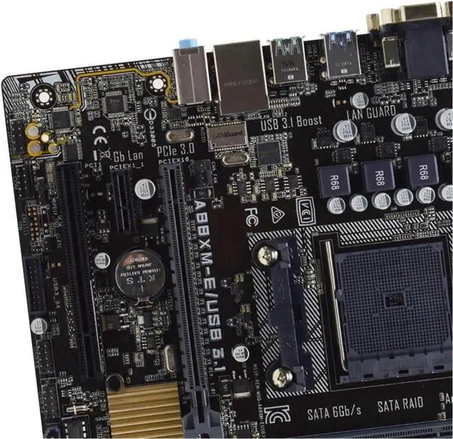 Alt view image 2 of 4 - Motherboard Fit forASUS A88XM-E/USB3.1 Motherboard forAMD A88X FM2+/FM2 APU DDR3 32GB USB3.1 HDMI/DVI/VGA SATA3 RAID Micro-ATX