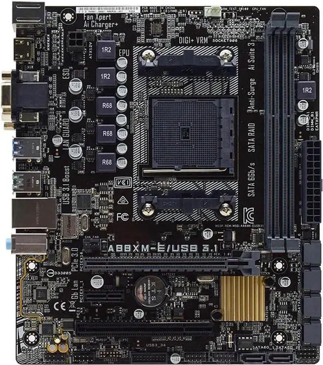 Main image of Motherboard Fit forASUS A88XM-E/USB3.1 Motherboard forAMD A88X FM2+/FM2 APU DDR3 32GB USB3.1 HDMI/DVI/VGA SATA3 RAID Micro-ATX