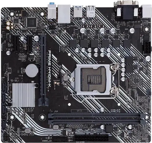 Main image of Computer Motherboards Fit forASUS Prime H410M-K Original Desktop forIntel H410 H410M DDR4 Motherboard LGA 1200 I7/i5/i3 USB3.0 M.2 SATA3