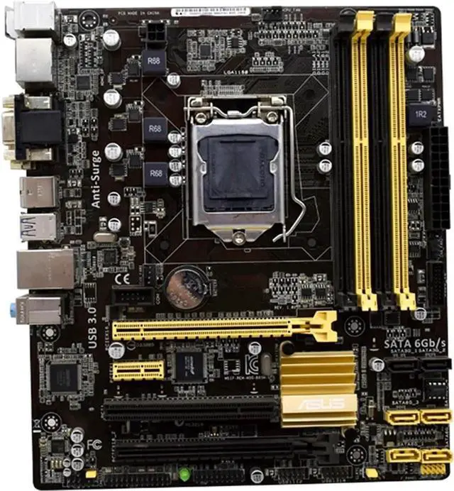 Main image of Pc Motherboard Fit forASUS B85M-E Motherboard Inte B85 LGA 1150 4*DDR3 32GB USB 3.0 Desktop Micro ATX Mainboard