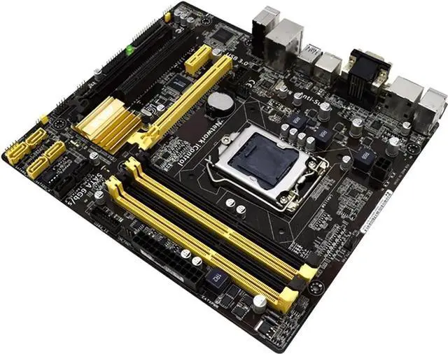 Alt view image 4 of 5 - Pc Motherboard Fit forASUS B85M-E Motherboard Inte B85 LGA 1150 4*DDR3 32GB USB 3.0 Desktop Micro ATX Mainboard