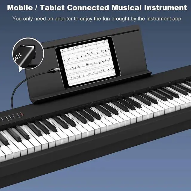 Alt view image 3 of 4 - JAENFONG 2 Pack USB B to USB C Adapter, 90 Degree Right Angle Type C Female to MIDI Converter Compatible with Printer, Electric Piano, Laptops and More Type-C Devices