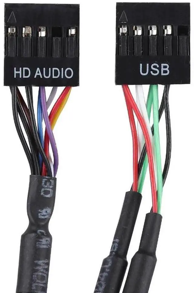 Alt view image 2 of 7 - JAENFONG  5.25 Inch Front Panel USB Hub with 2 x USB 3.0 Ports & 2 x USB 2.0 Ports & 1 x HD Audio Port 19 Pin Extension Front Panel Card Reader Support WinXP/2003/VISTA/2008/Windows