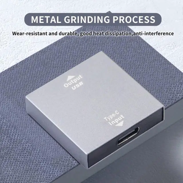 Alt view image 4 of 6 - JAENFONG USB C to USB Splitter USB C Female to Dual USB 3.0 Female 10A Fast Charging Adapter Super Speed Data Sync for Laptop PC Charger Power Bank, 2 Pack