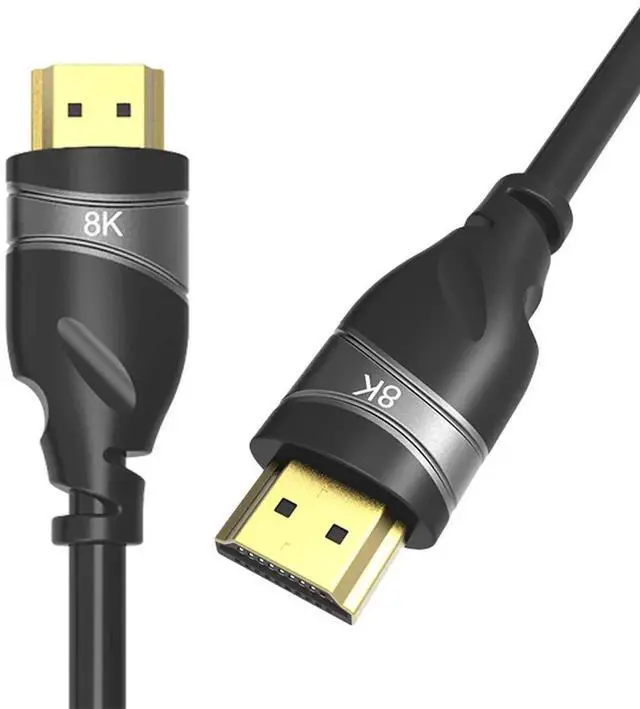 Alt view image 2 of 4 - JAENFONG HDMI 2.1 Ultra-HD UHD 8K 60hz Cable 48Gbs with Audio & Ethernet HDMI Cord 2M