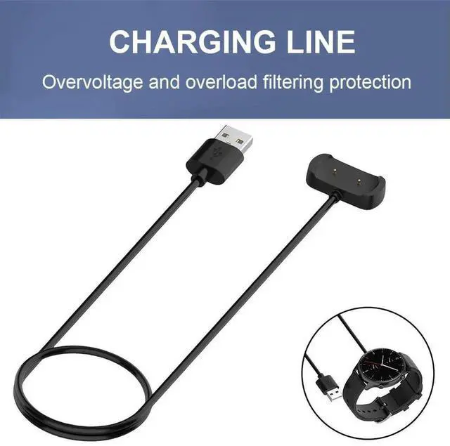 Alt view image 3 of 3 - JAENFONG Replacement Charger Cord USB Charging Cable Charger Cable for Amazfit Bip5 Unity A2324/Amazfit Bip5 for Amazfit Bip 5 Unity/Bip5