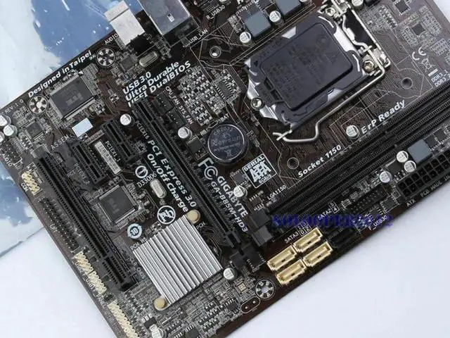 Alt view image 2 of 4 - Fit forGigabyte GA-B85M-HD3 Socket 1150 Motherboard forIntel B85 DDR3 Micro ATX USB 3.0